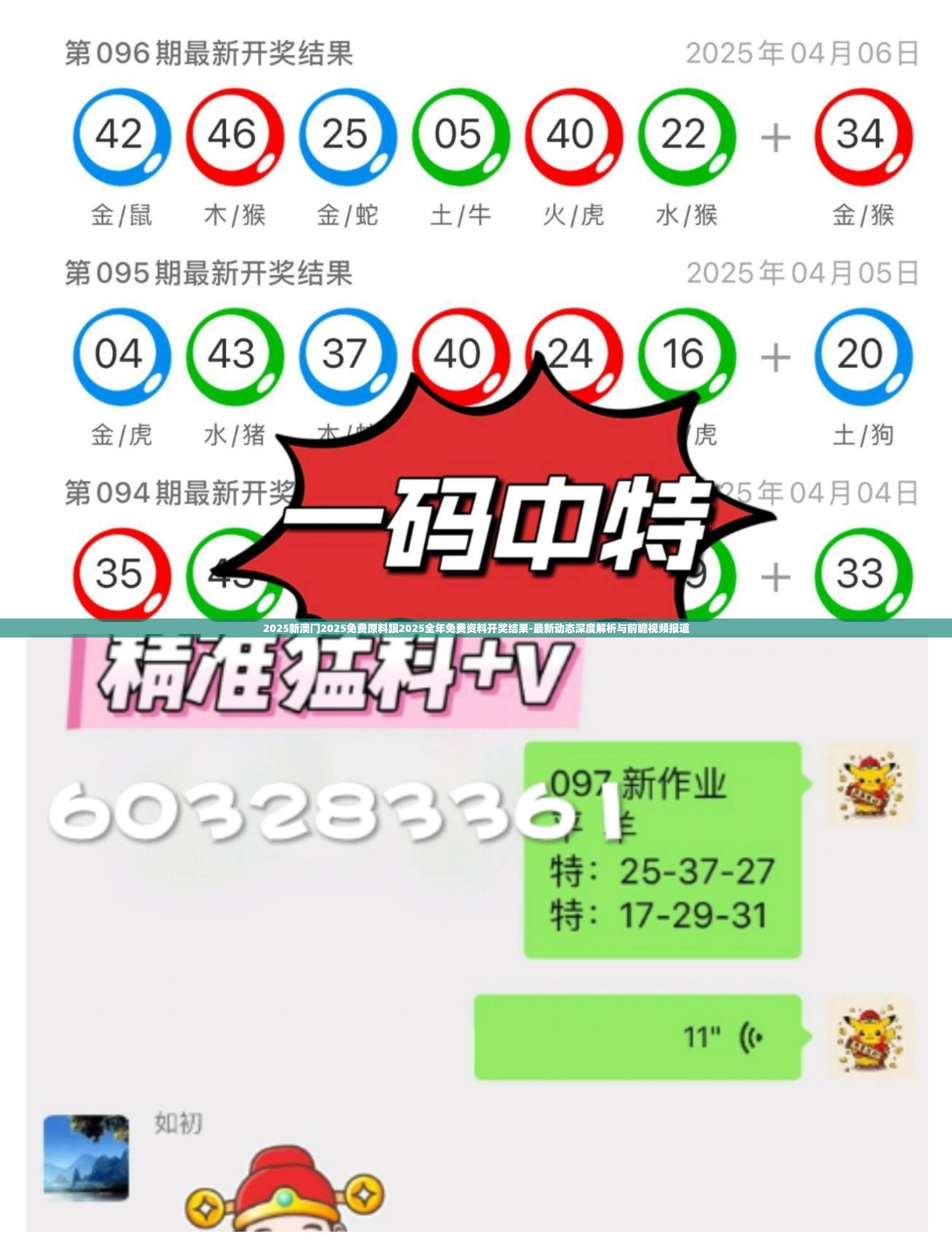 2025新澳门2025免费原料跟2025全年免费资料开奖结果-最新动态深度解析与前瞻视频报道
